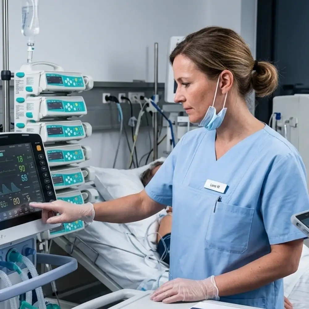 UX Research for Medical Devices 3 Intensive care nurse