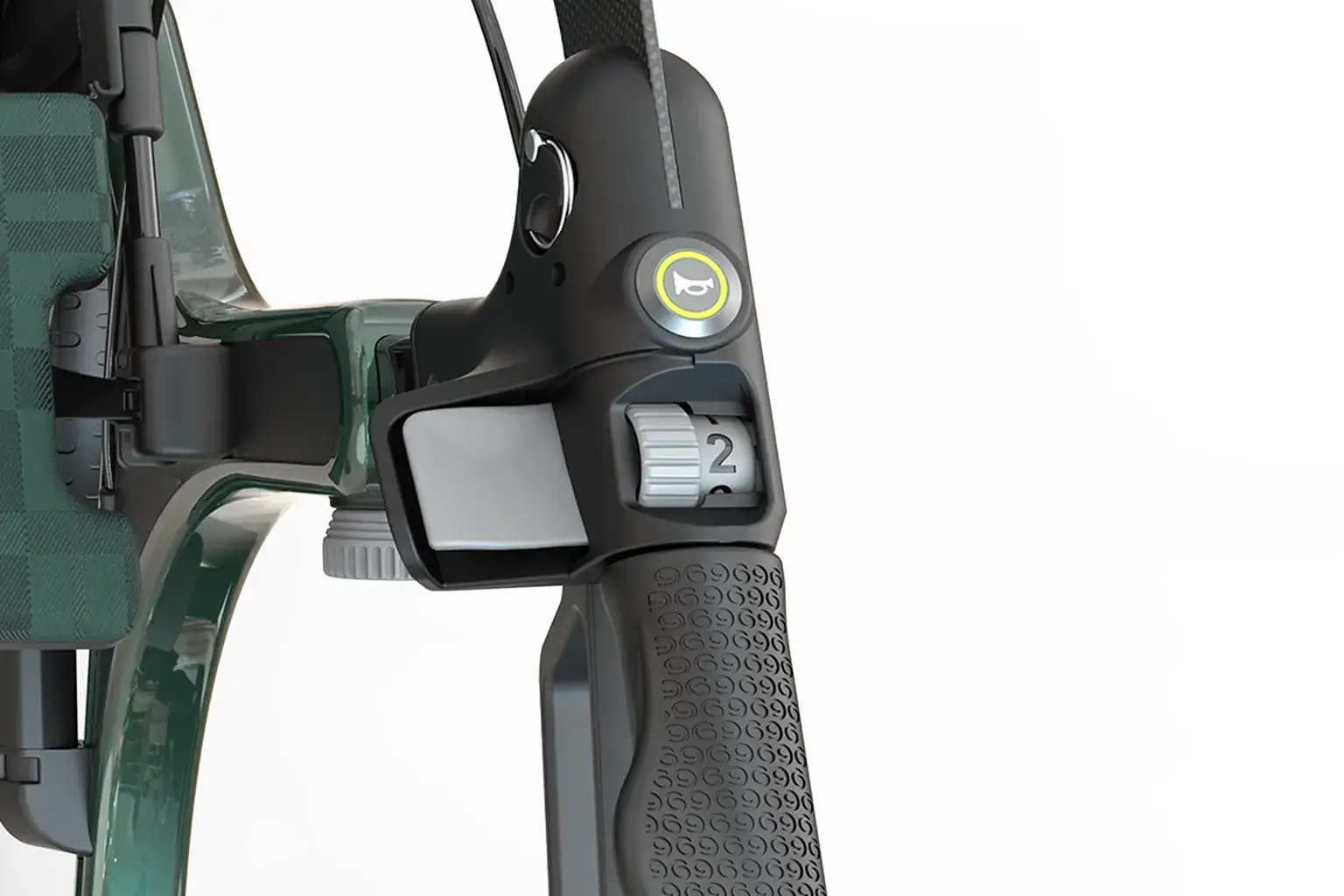 ello: Usability Engineering of an Electric Rollator 1 ello rollator: handle with operating elements