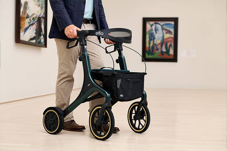 ello: Usability Engineering of an Electric Rollator 2 ello rollator in use