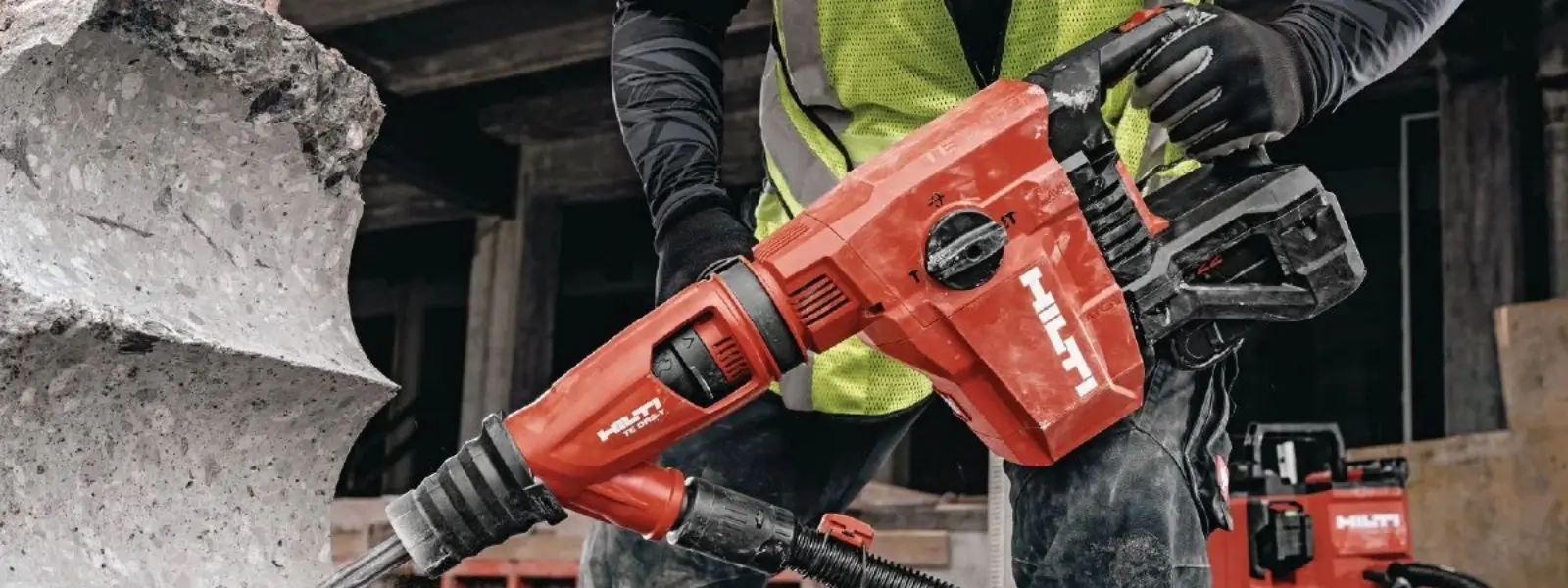 Hilti TE 70-22 ergonomics concept