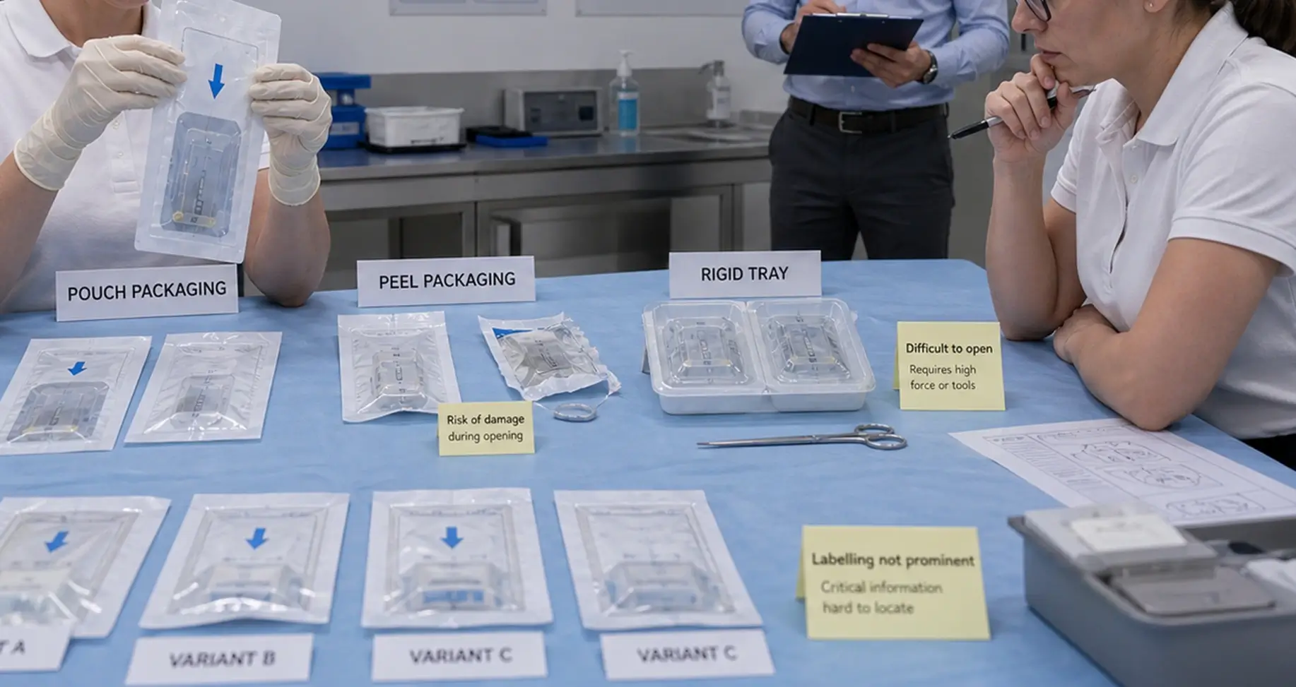 Usability Evaluation of Medical Device Packaging 3 Packaging usability engineering