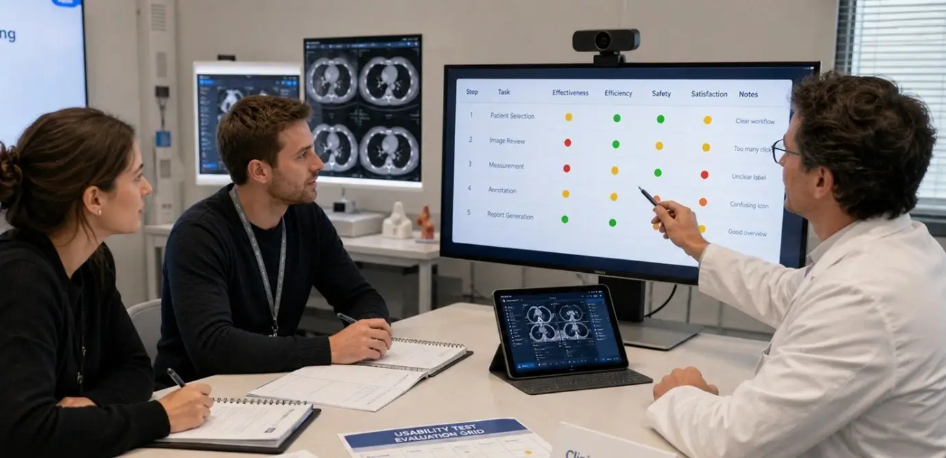 Usability Engineering for AI-enabled Medical Devices 7 Usability evaluation